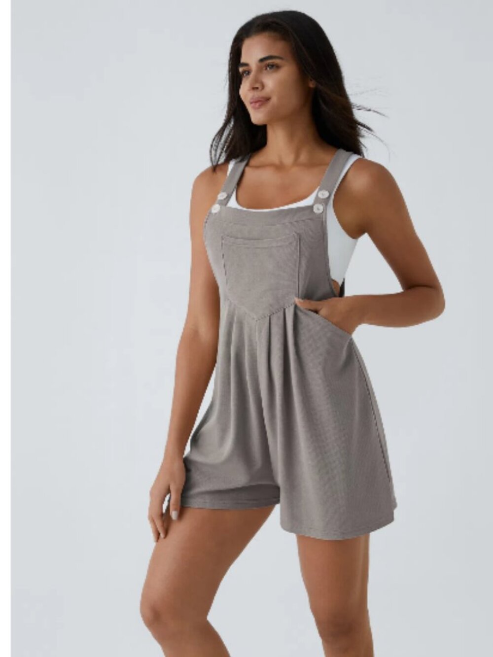 overall shorts